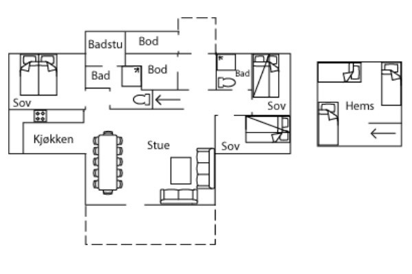 Family-friendly living area with open layout.